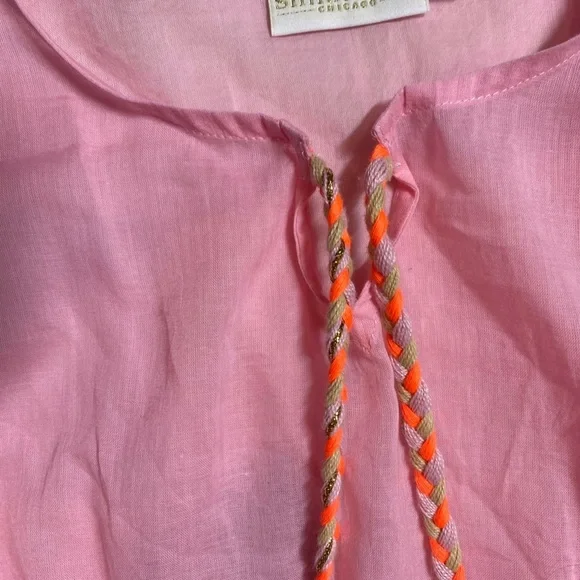 SHIRALEAH PINK DEDE beach COVER-UP - Picture 9 of 9